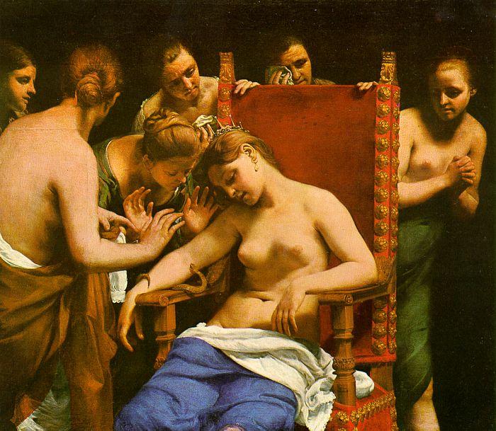 CAGNACCI, Guido The Death of Cleopatra